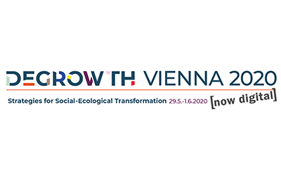Logo Degrowth Konferenz 2020